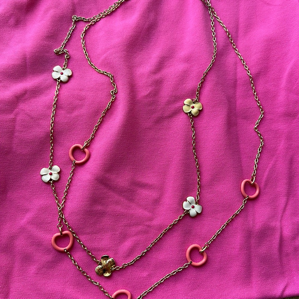 Lily Pulitzer Double Chain necklace